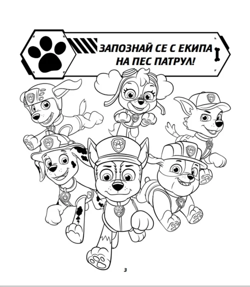 Пес патрул: Комплект с 5 молива •