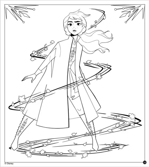 Замръзналото кралство: Комплект с 5 молива •