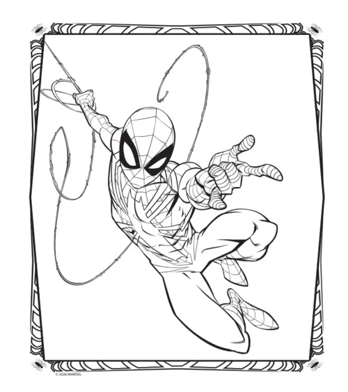 Спайдърмен: Комплект с 5 молива •