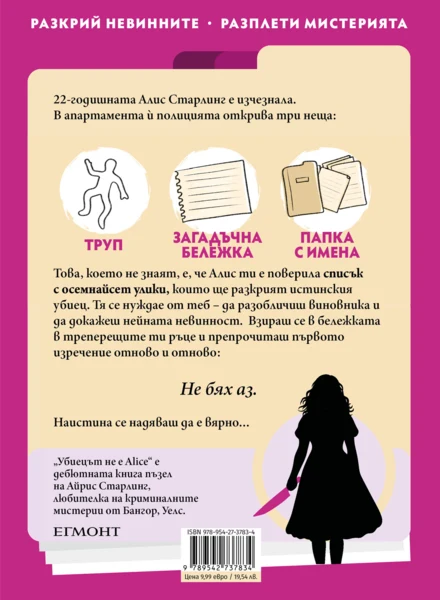 Убиецът не е Alice •